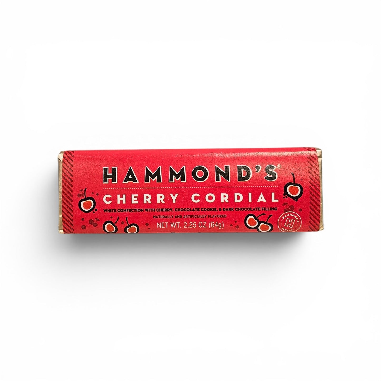 Hammond's White Chocolate Cherry Cordial Bar