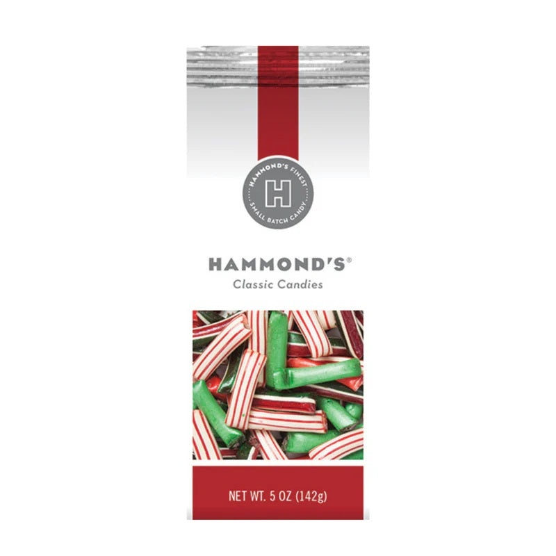 Hammond's Filled Christmas Straws 5 oz