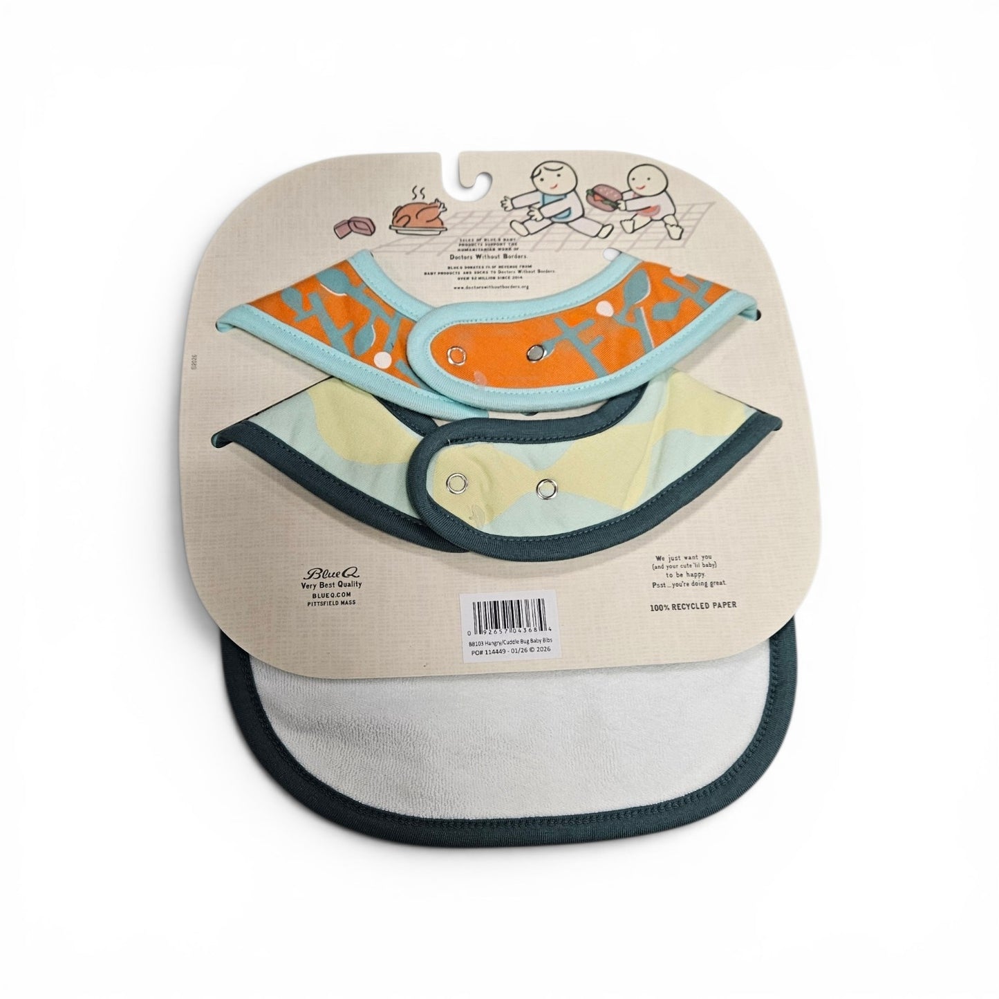 Hangry & Cuddle Bug Baby Bibs