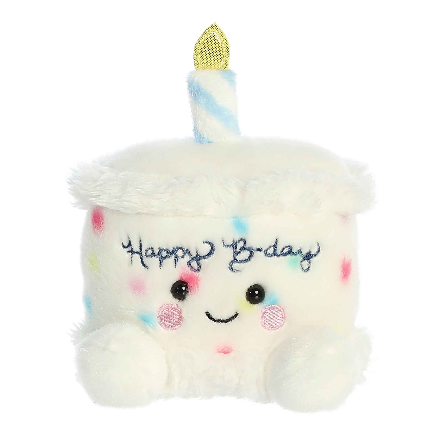 Happy B'Day Cake Palm Pals Plush 5"