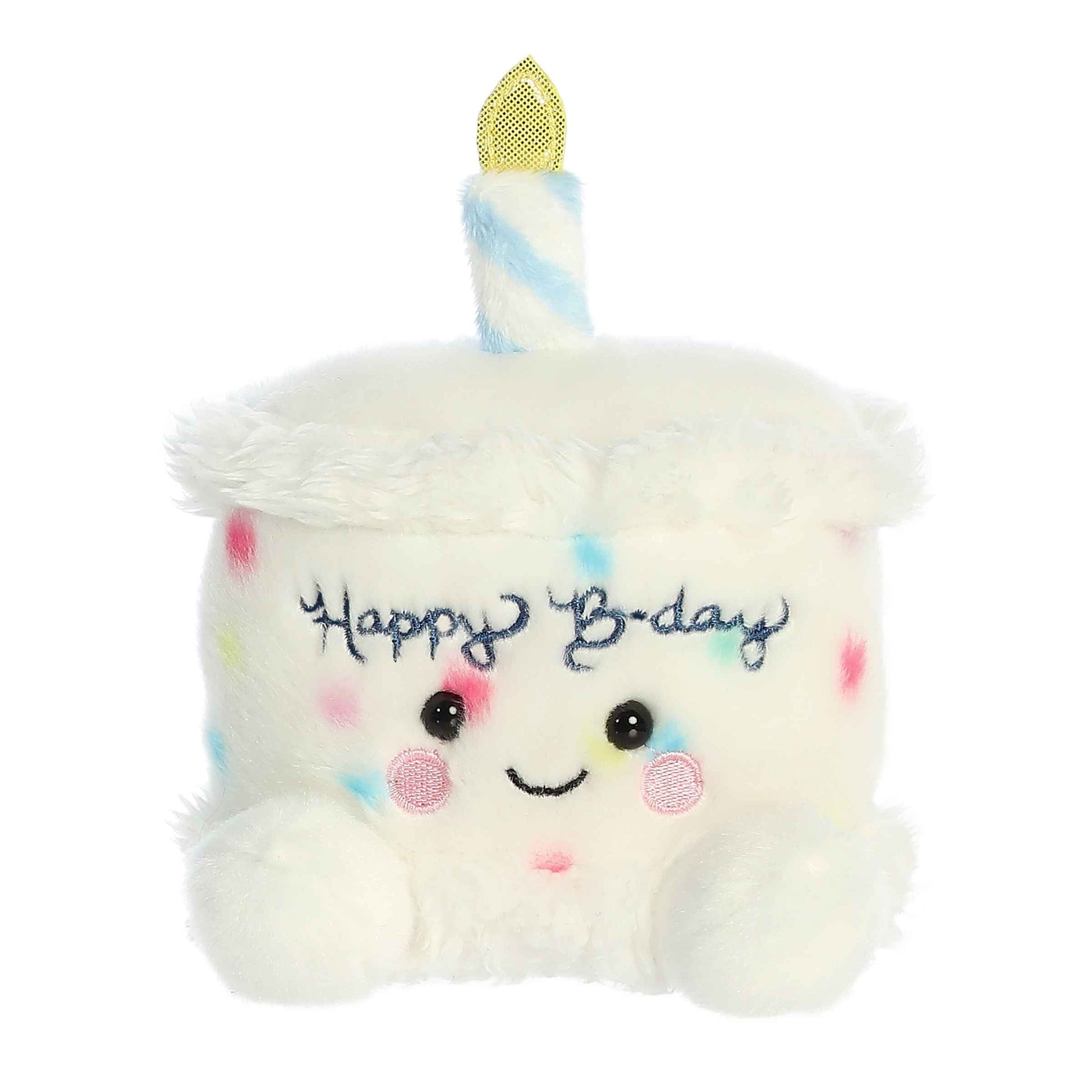 Happy B'Day Cake Palm Pals Plush 5"
