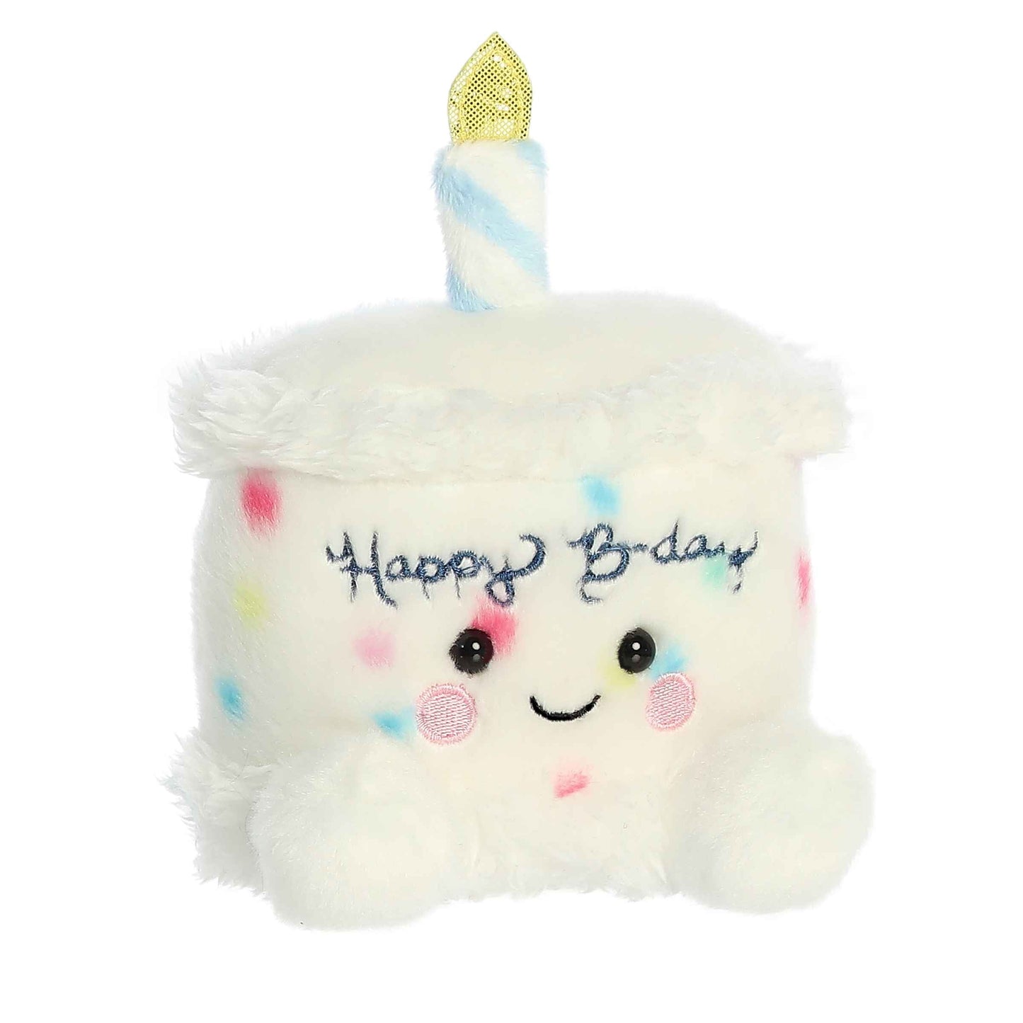 Happy B'Day Cake Palm Pals Plush 5"
