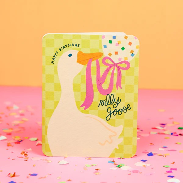 Card Happy Birthday Silly Goose