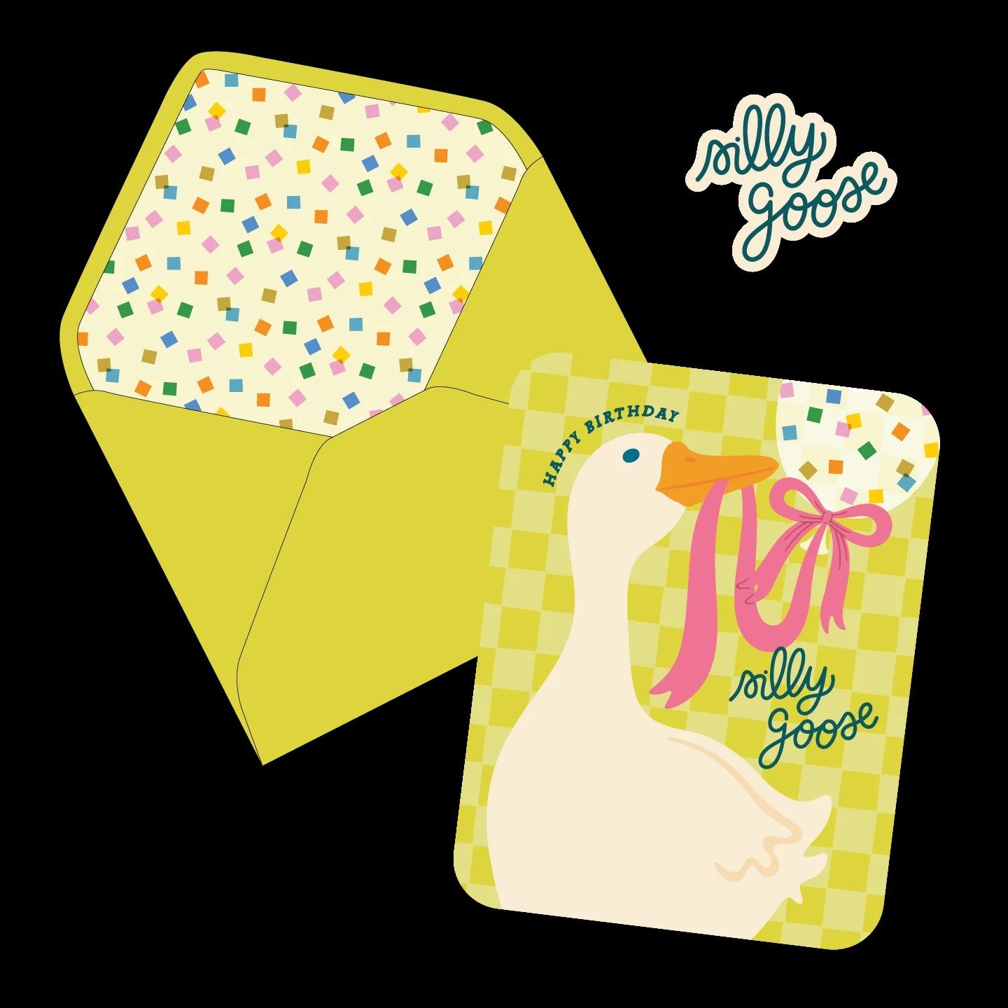 Card Happy Birthday Silly Goose