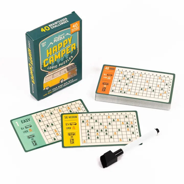 Happy Camper Logic Puzzle Game