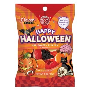 Happy Halloween Gummy Candy Fun Mix 4oz