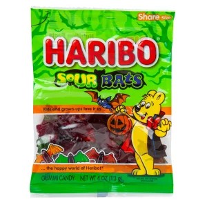 Haribo Sour Bats 4oz