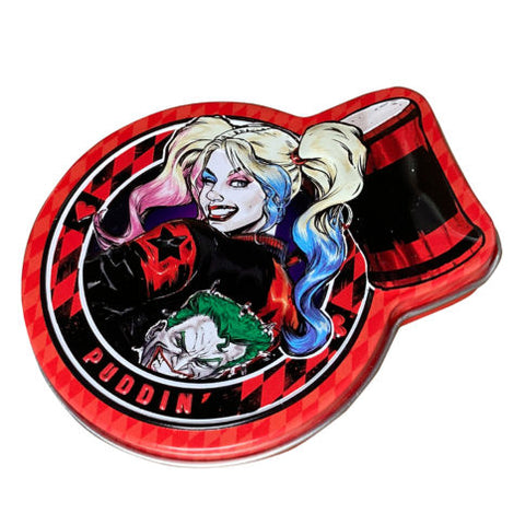Harley Quinn Mad Love Mallet Cherry Sours Candy Tin DC Comics