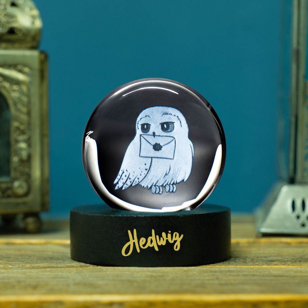 Harry Potter Hedwig Crystal Ball Light