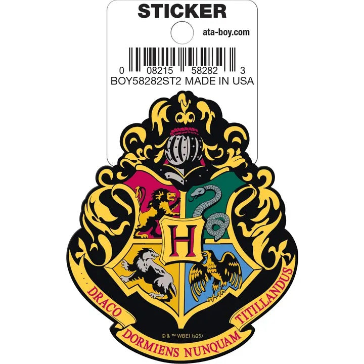Harry Potter Hogwarts Crest Die Cut Sticker
