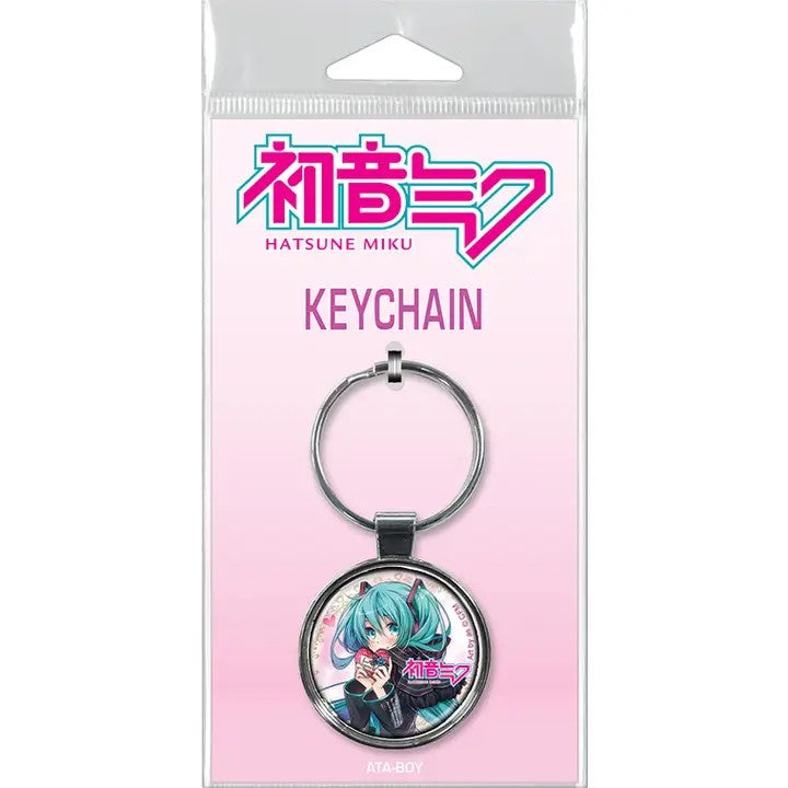 Hatsune Miku Heart Keychain
