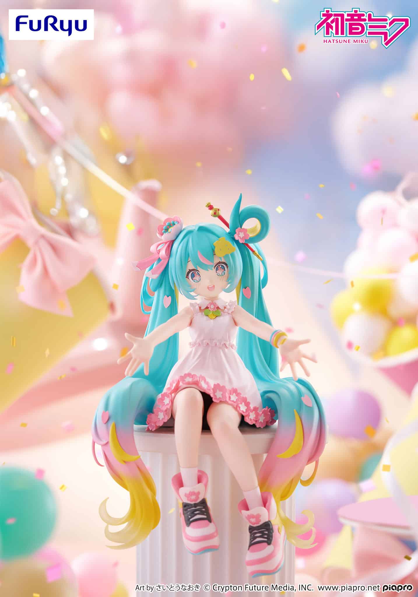 Hatsune Miku Noodle Stopper Figure 10th Anniversary Version