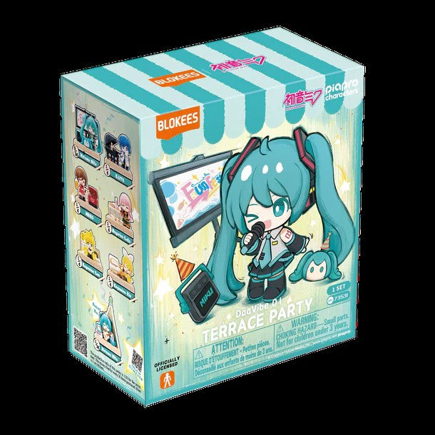 Hatsune Miku Vocaloid Terrace Party Model Kit Blind Box