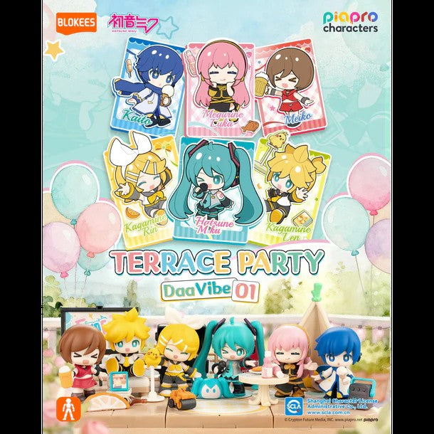 Hatsune Miku Vocaloid Terrace Party Model Kit Blind Box