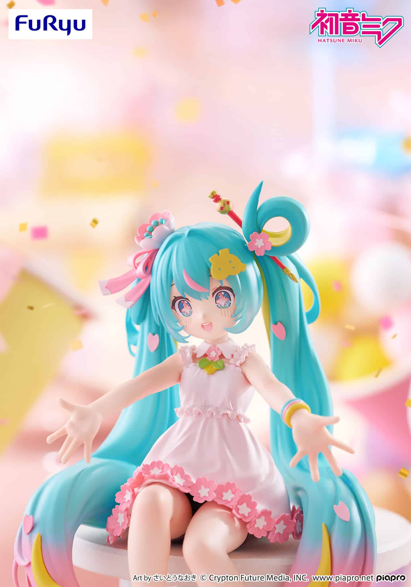 Hatsune Miku Noodle Stopper Figure 10th Anniversary Version
