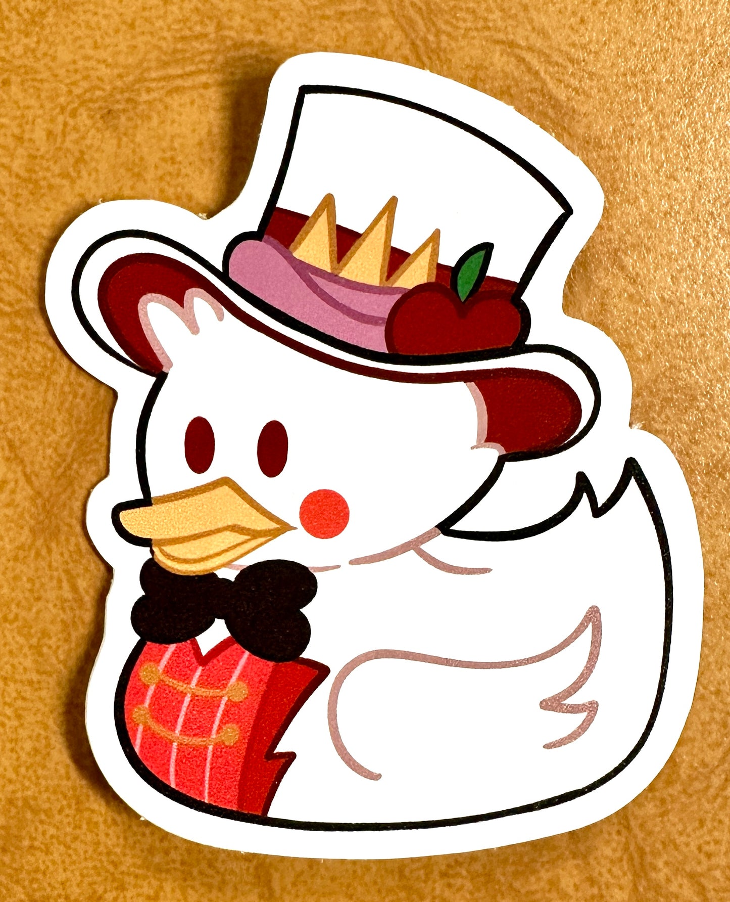 Hazbin Hotel Duck Lucifer Sticker