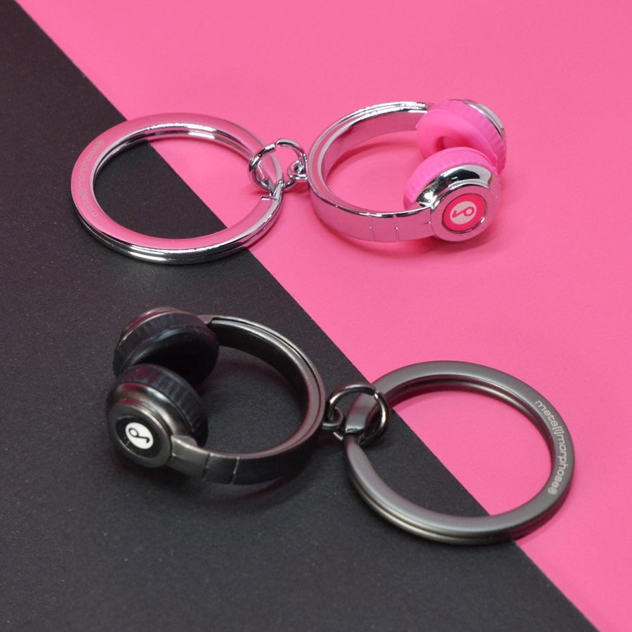 Headphone Metal Keyring