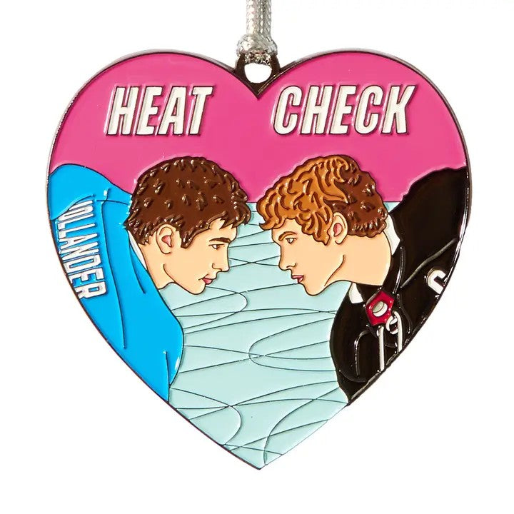 Heat Check Enamel Ornament