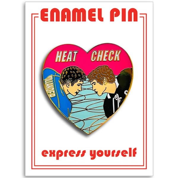 Heat Check Enamel Pin