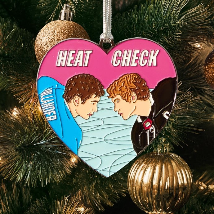 Heat Check Enamel Ornament