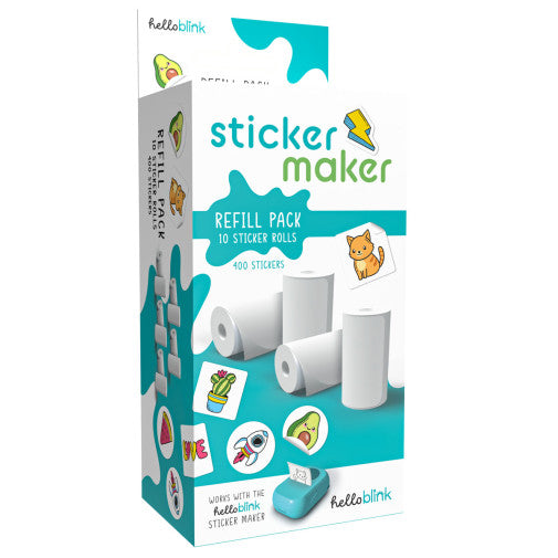 Hello Blink Sticker Maker Refill Pack Of 10 Rolls