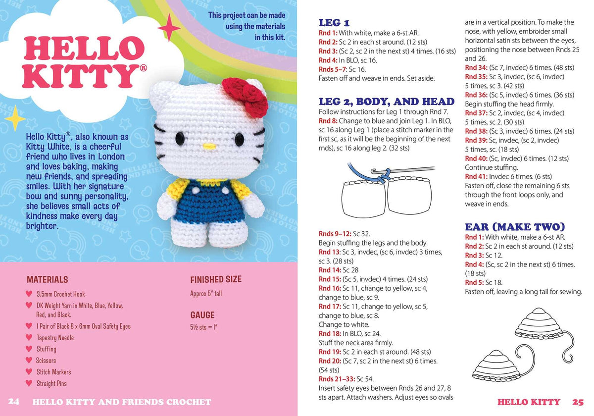 Hello Kitty And Friends Crochet