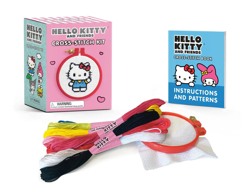 Hello Kitty And Friends Cross Stitch Kit Sanrio