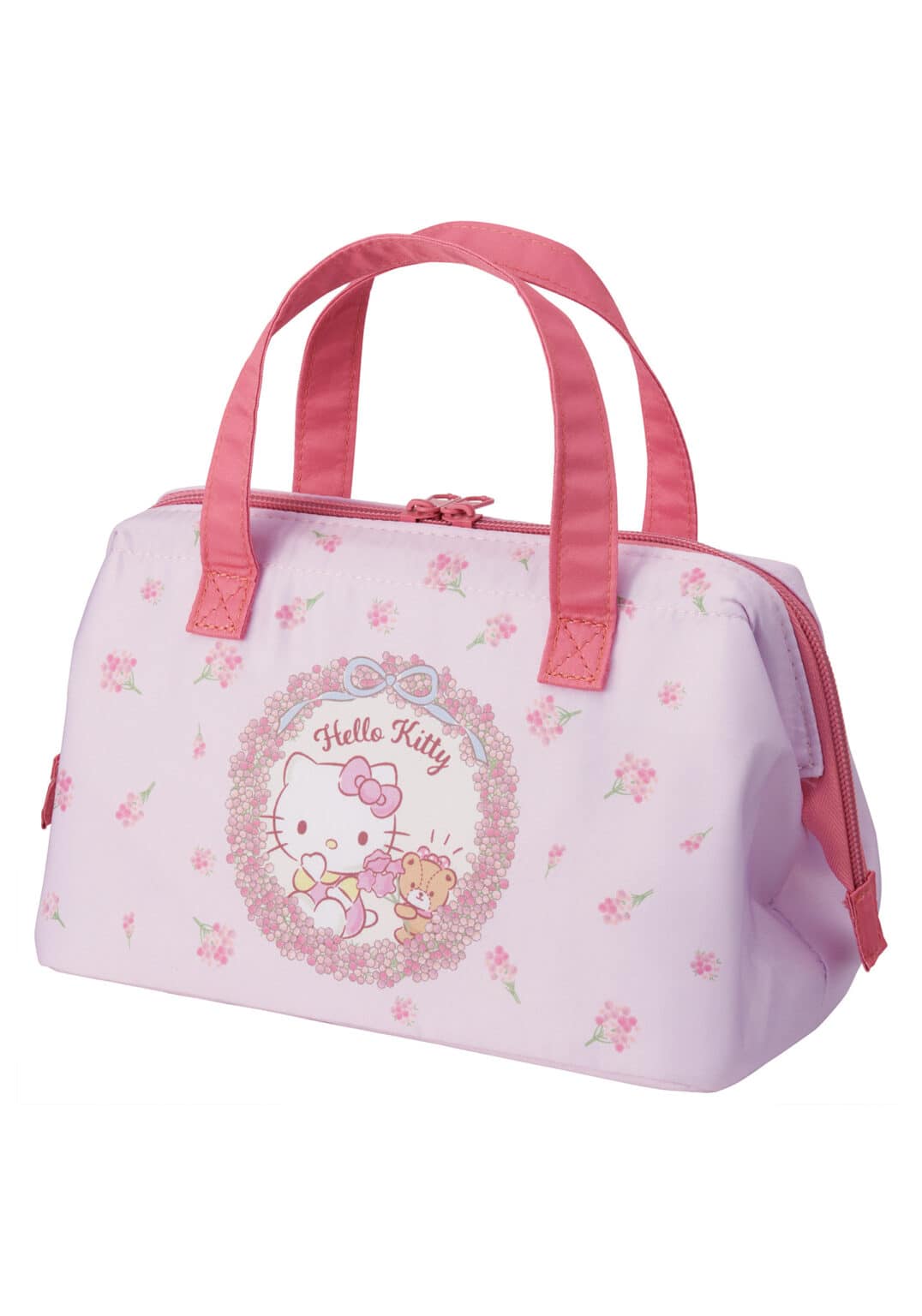 Hello Kitty Insulated Floral Lunch Tote Bag