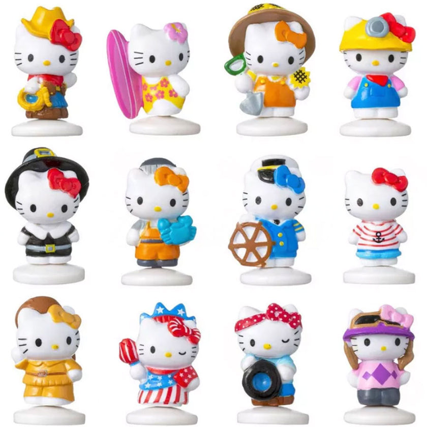 Hello Kitty Mini Figure With Trading Cards Blind Bag