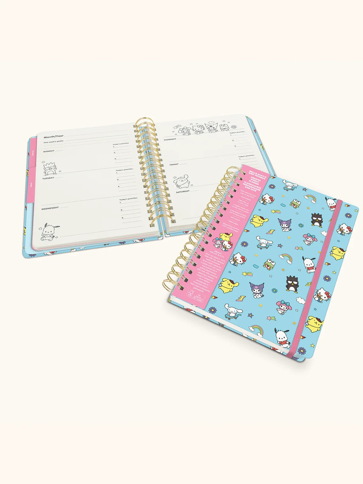 Hello Kitty And Friends Undated Planner