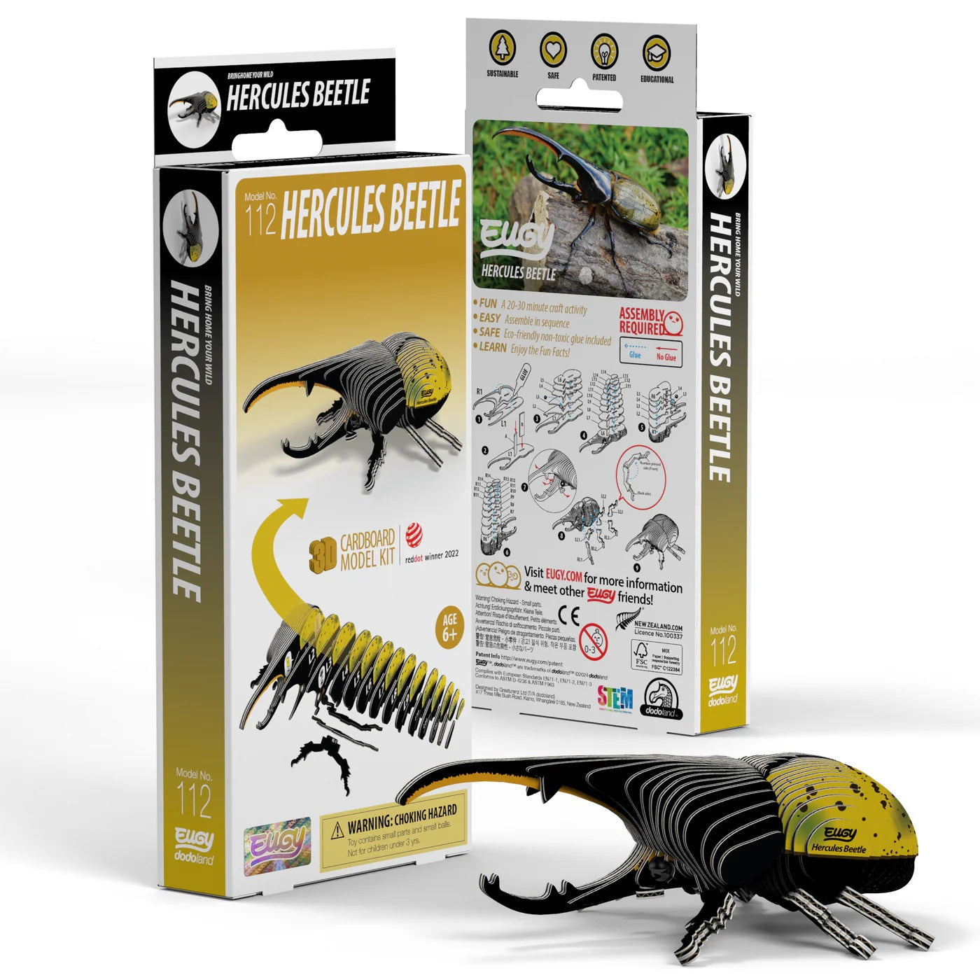 Hercules Beetle 3D Puzzle