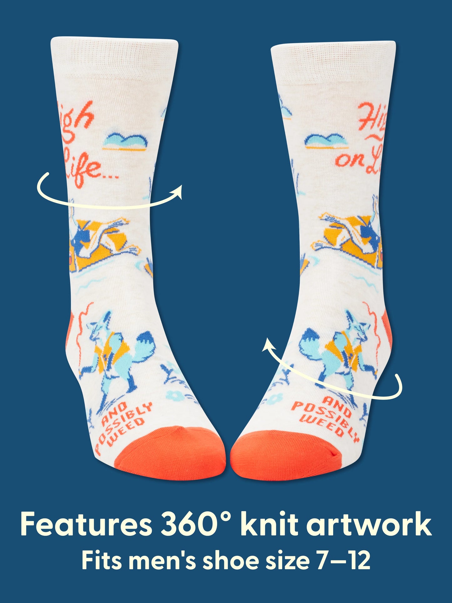 High On Life Men's Socks