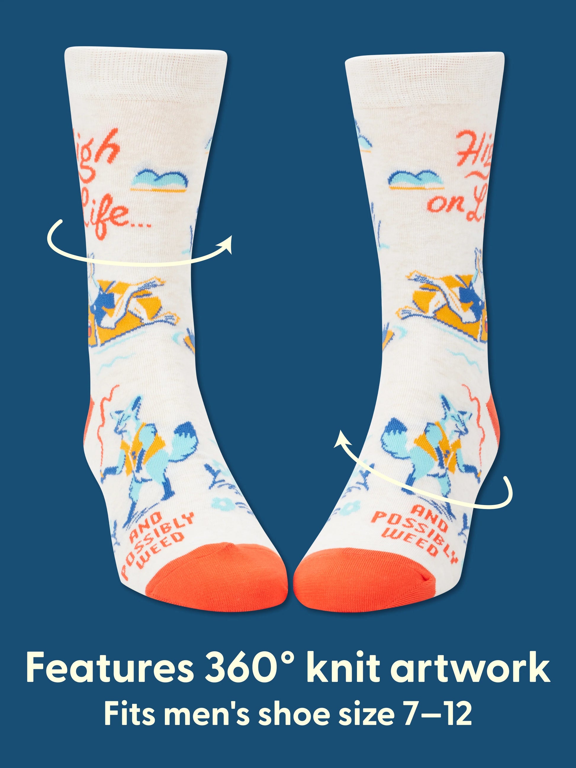 High On Life Men's Socks