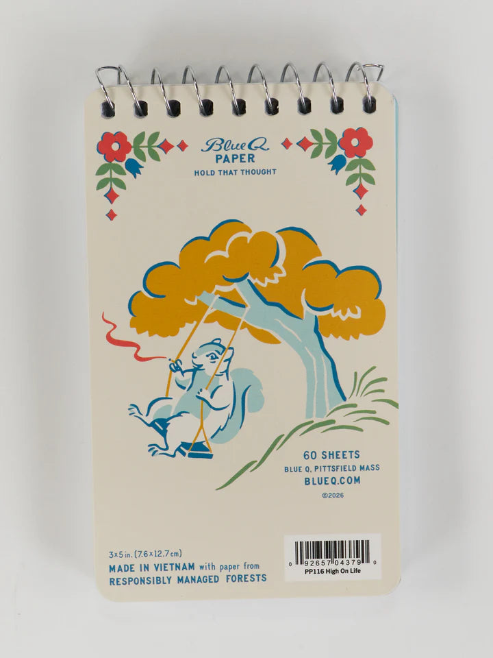 High On Life 3x5 Spiral Notebook
