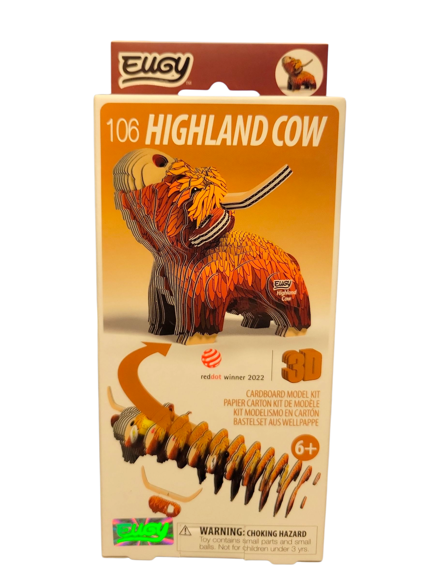 Highland Cow 3D Puzzle