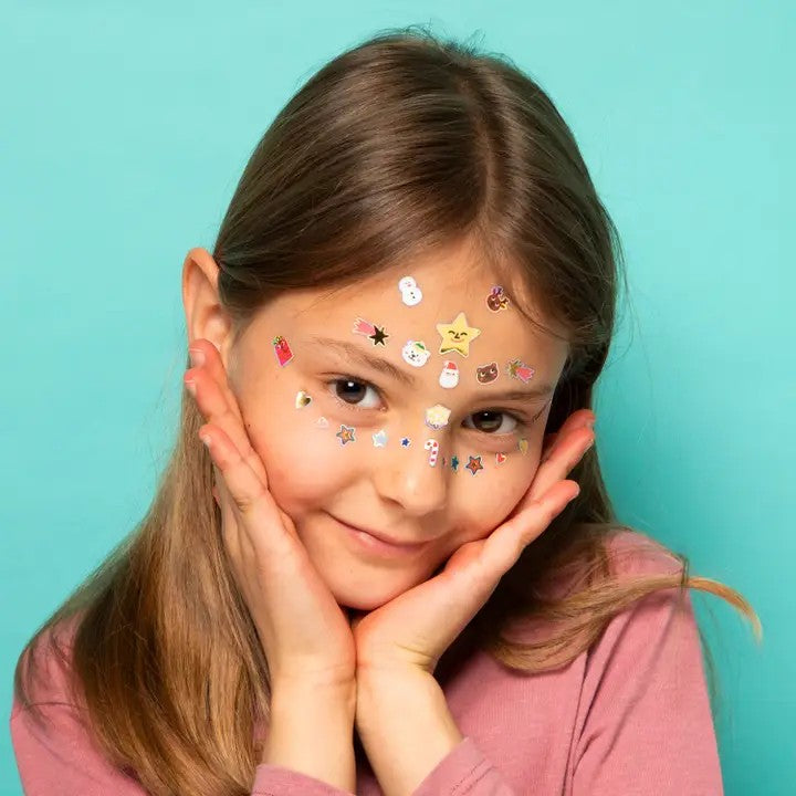 Ho Ho Ho Christmas Face Stickers