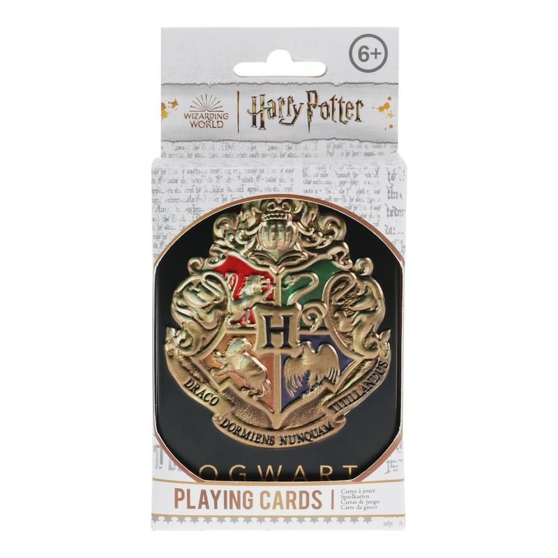 Hogwarts Playing Cards Tin Harry Potter