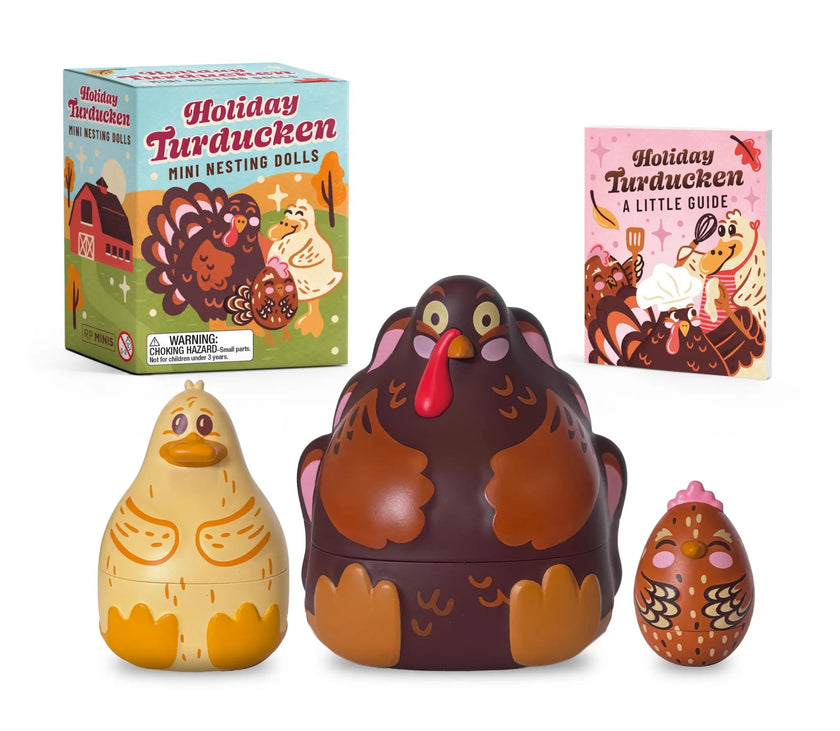 Holiday Turducken Mini Nesting Dolls Kit