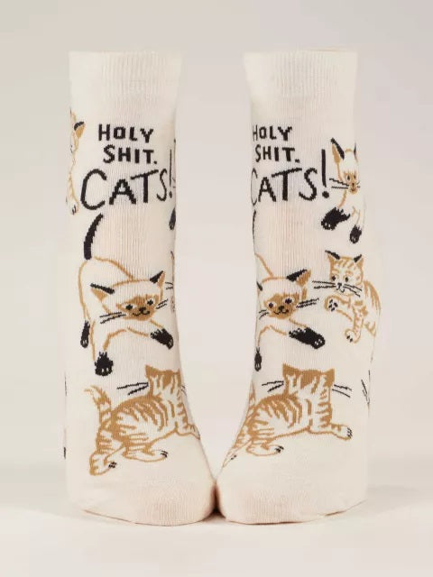 Holy Shit Cats! Women's Ankle Socks