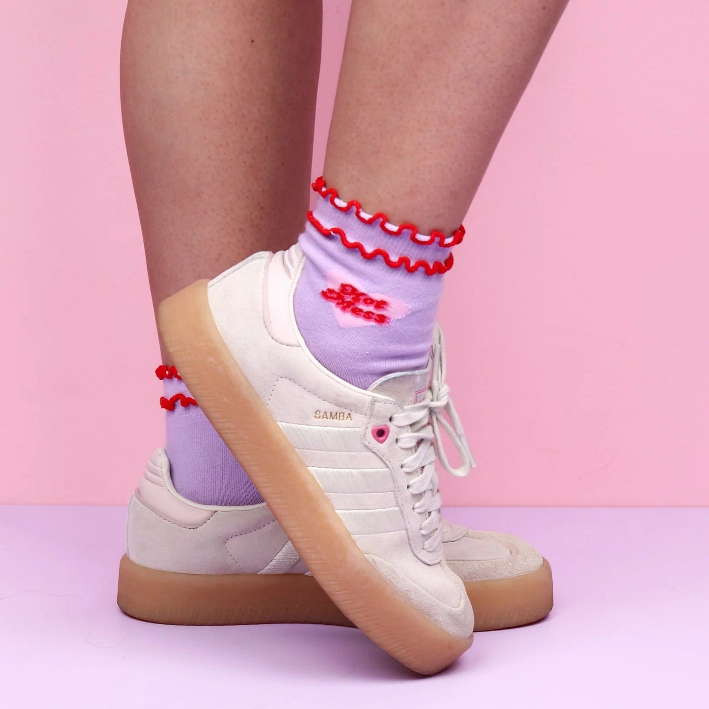 Hot Mess Ruffle Women's Socks