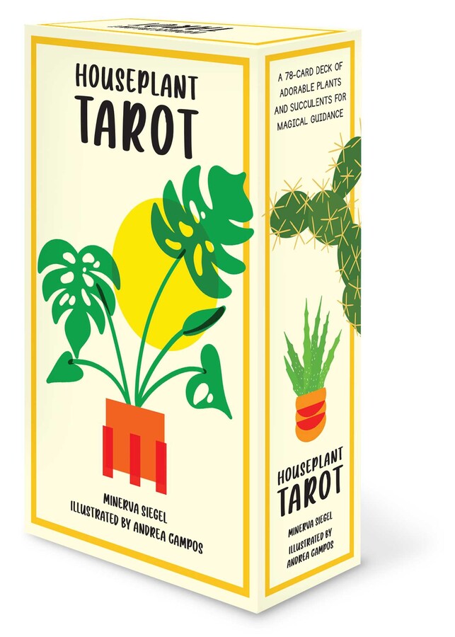 Houseplant Tarot Card Deck And Guidebook
