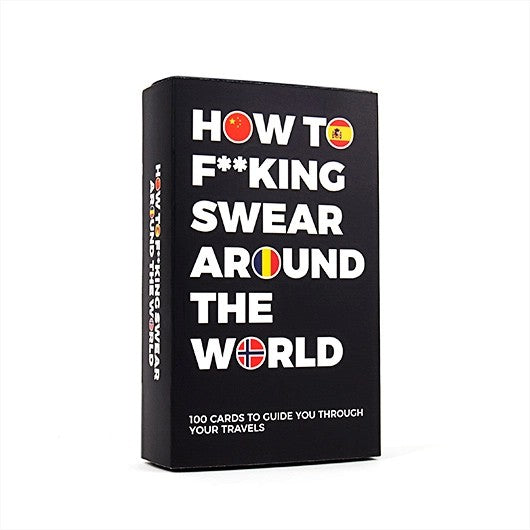 How To F**king Swear Around The World Card Deck