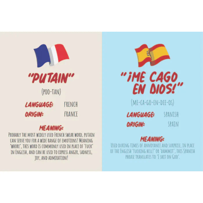 How To Swear In 96 Languages Book