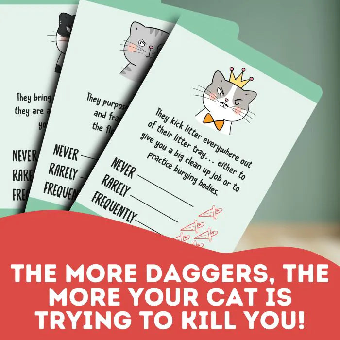 How To Tell If Your Cat Is Trying To Kill You Card Game