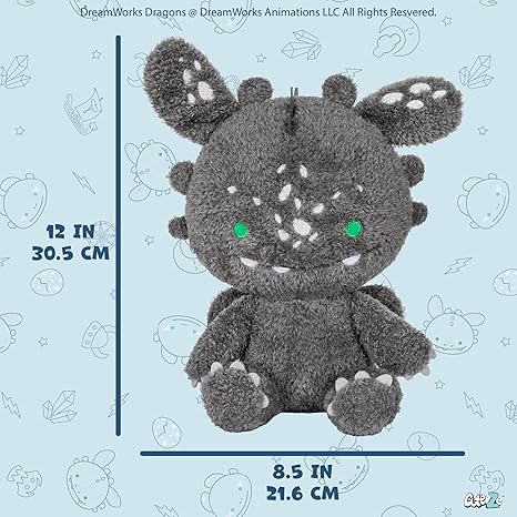 How To Train Your Dragon Toothless Cuteeze Plush 12"