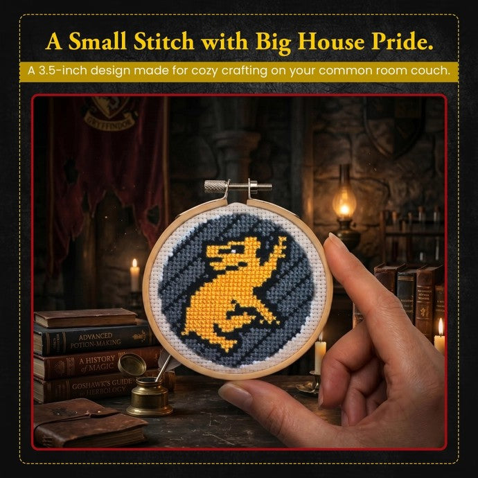 Hufflepuff Cross Stitch Kit