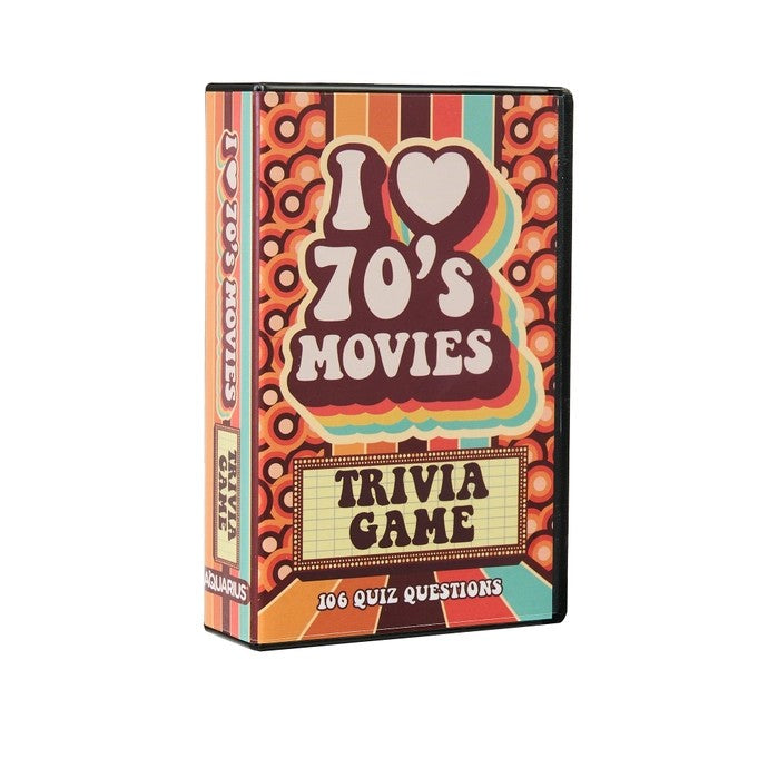 I Heart 70's Movies Trivia Card Game