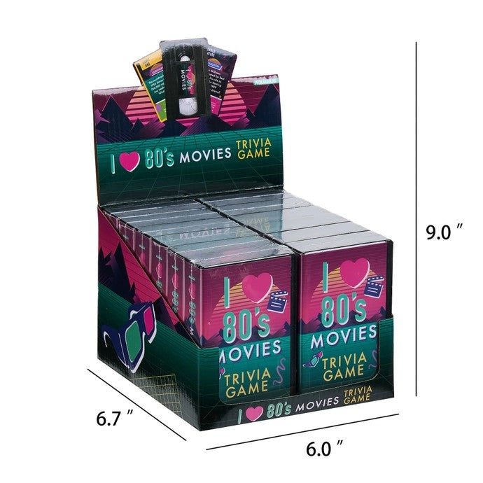 I Heart 80's Movies Trivia Card Game