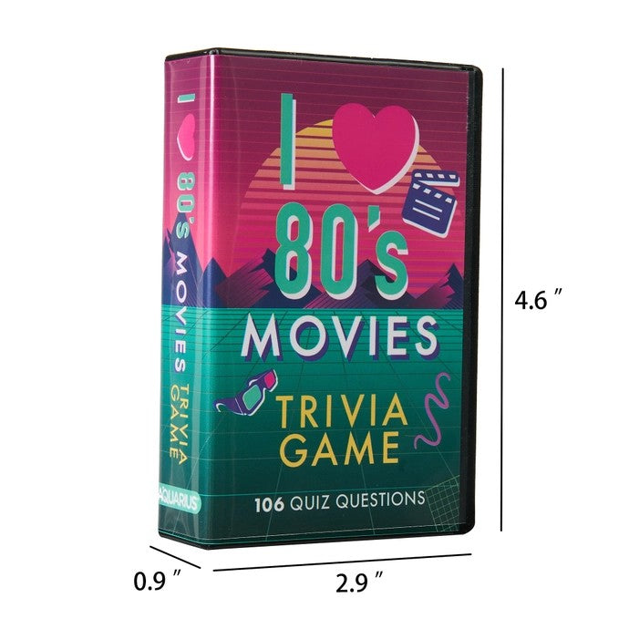 I Heart 80's Movies Trivia Card Game