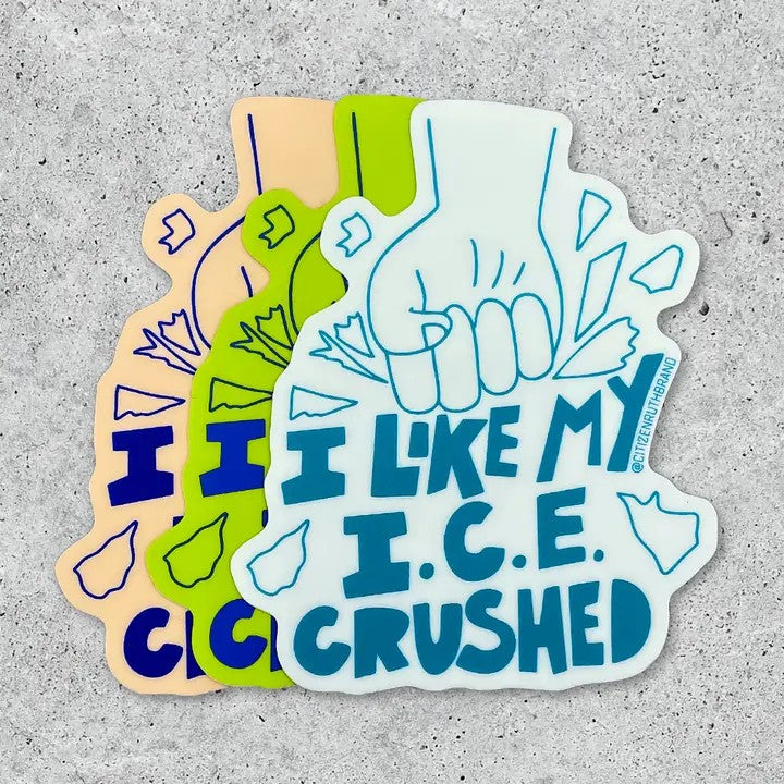 I Like My I.C.E. Crushed Vinyl Sticker